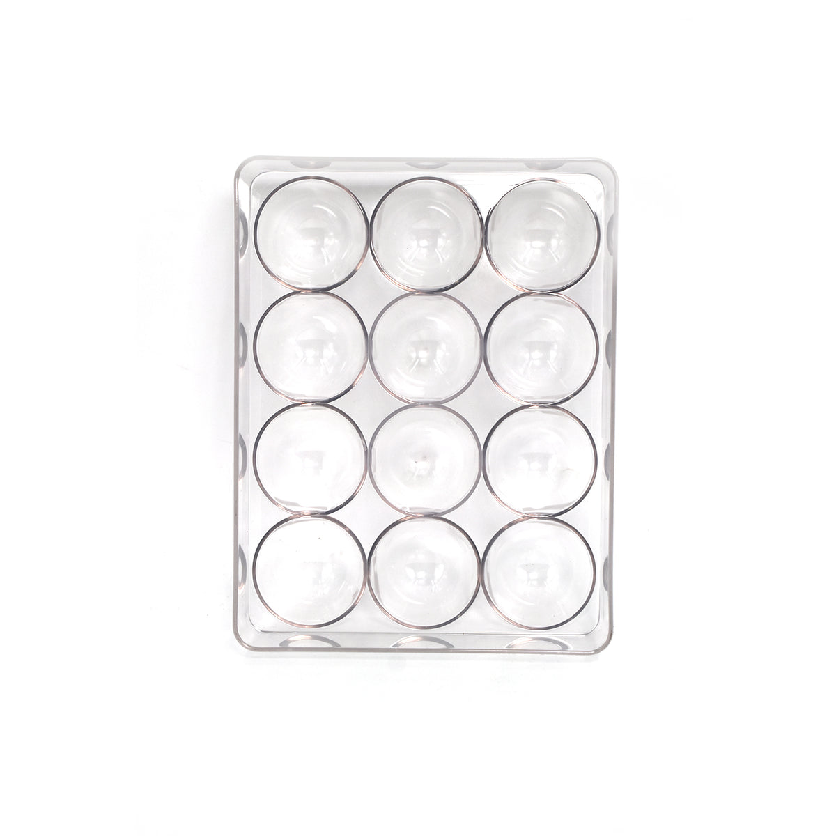 2794 12 Cavity Egg Storage Box For Holding And Placing Eggs Easily And Firmly.