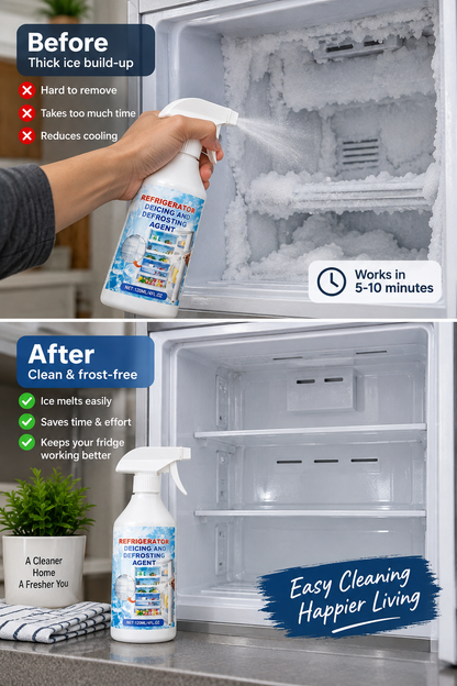Defrosting Spray for Fridge Freezer (Pack of 2)