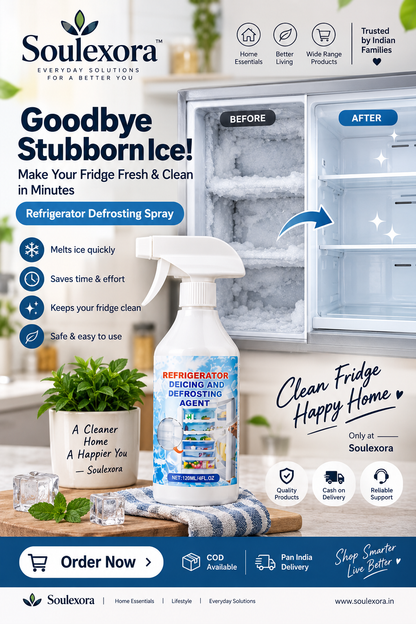 Defrosting Spray for Fridge Freezer (Pack of 2)