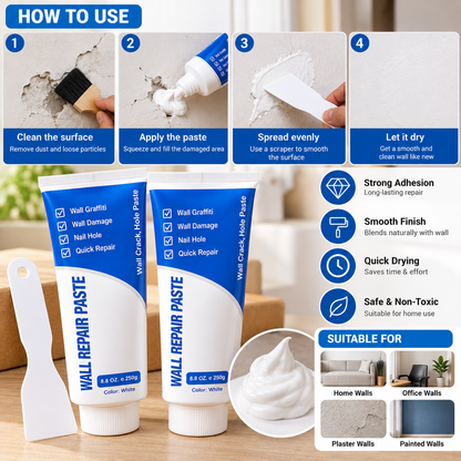 Wall Repair Paste BUY 1 GET 1 FREE