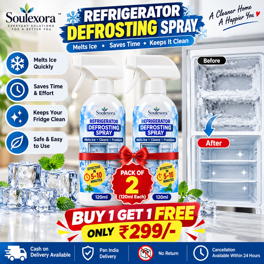 Defrosting Spray for Fridge Freezer (Pack of 2) 120ml each