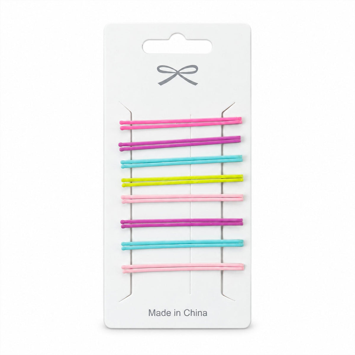 Colourful Metal Hair Pins For Women And Girls (16 Pc)