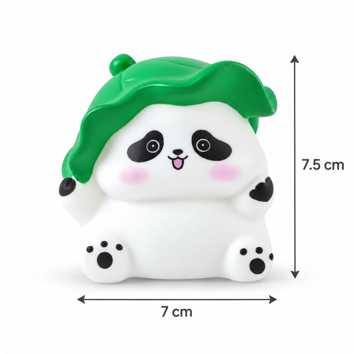 Cute Panda Led Night Lamp With Soft Warm Glow For Bedroom Decor (7x7.5cm 1 Pc)