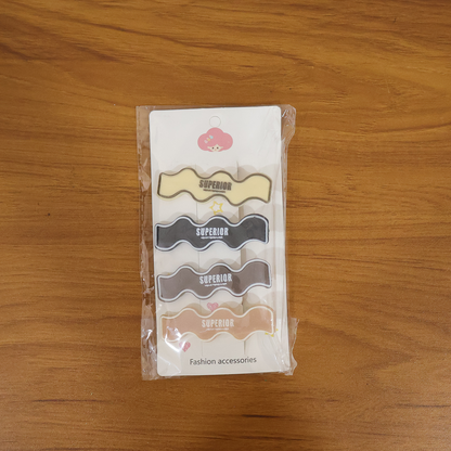 Superior Design Premium Fashion Hair Clips (4 Pc)